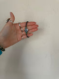 Checker Jade Bracelet