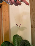 14k Gold Filled Purple Pearl Necklace