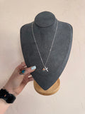 Spiny Oyster and Turquoise Cross Necklace