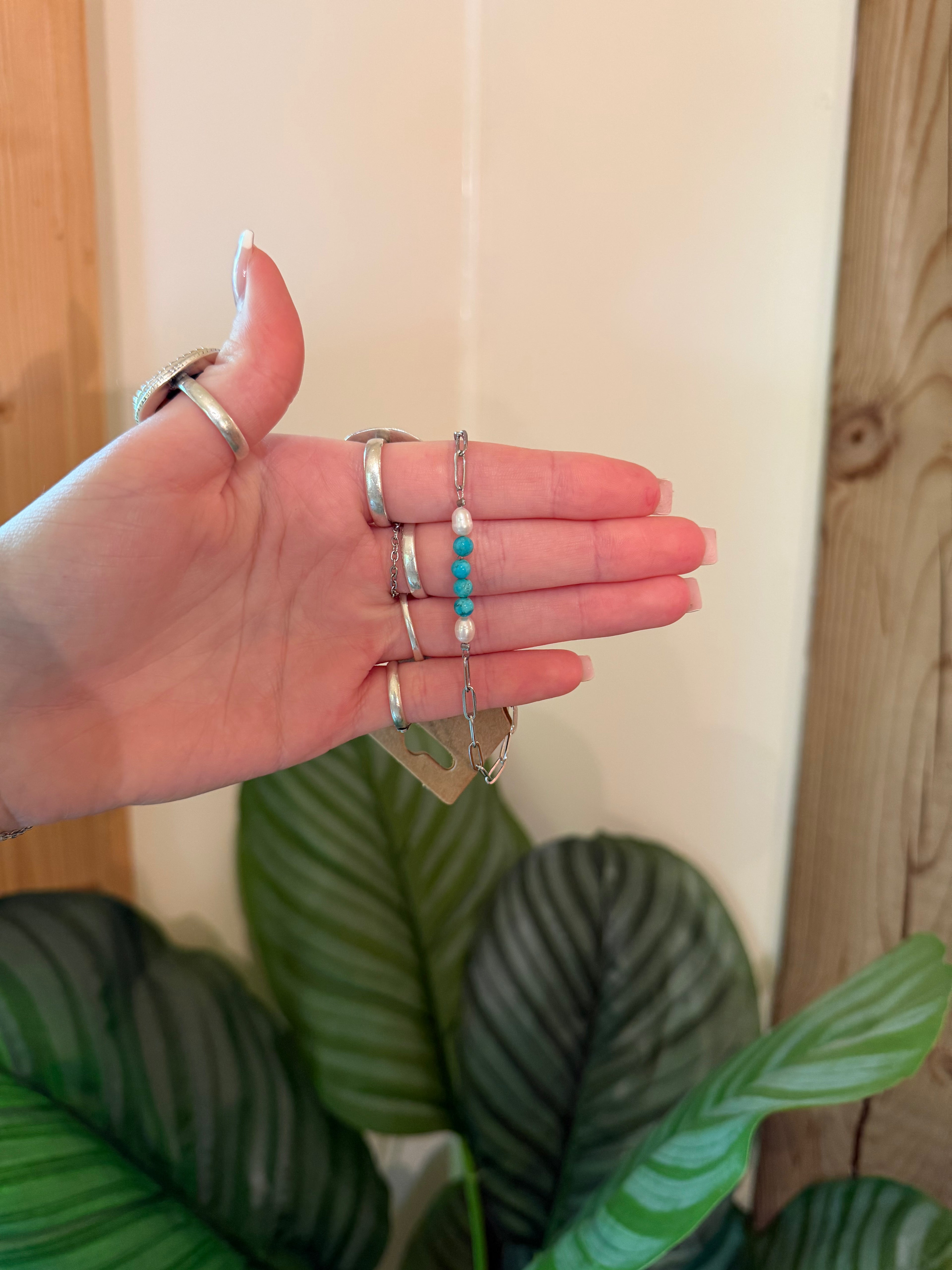 Kingman  Freshwater Pearl Bracelet