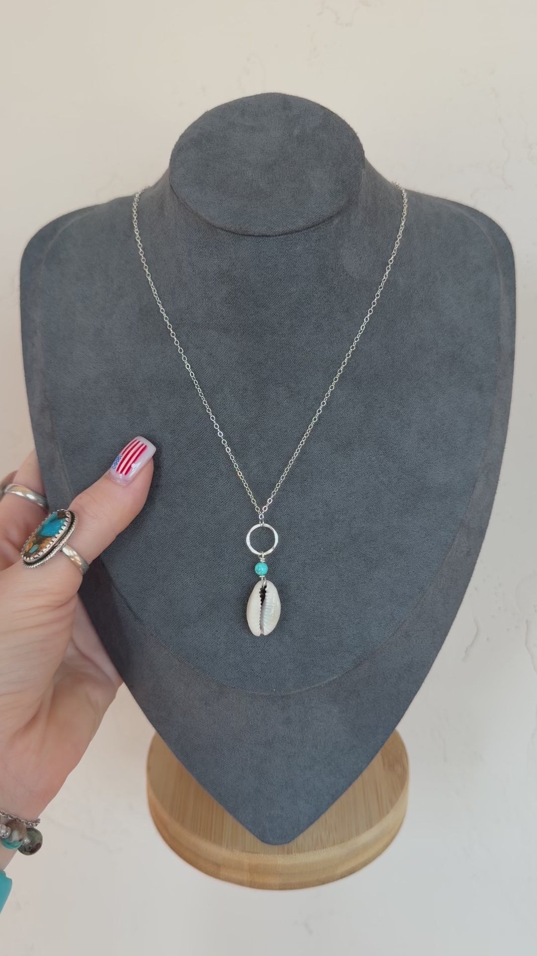 Kingman Cowrie Necklace