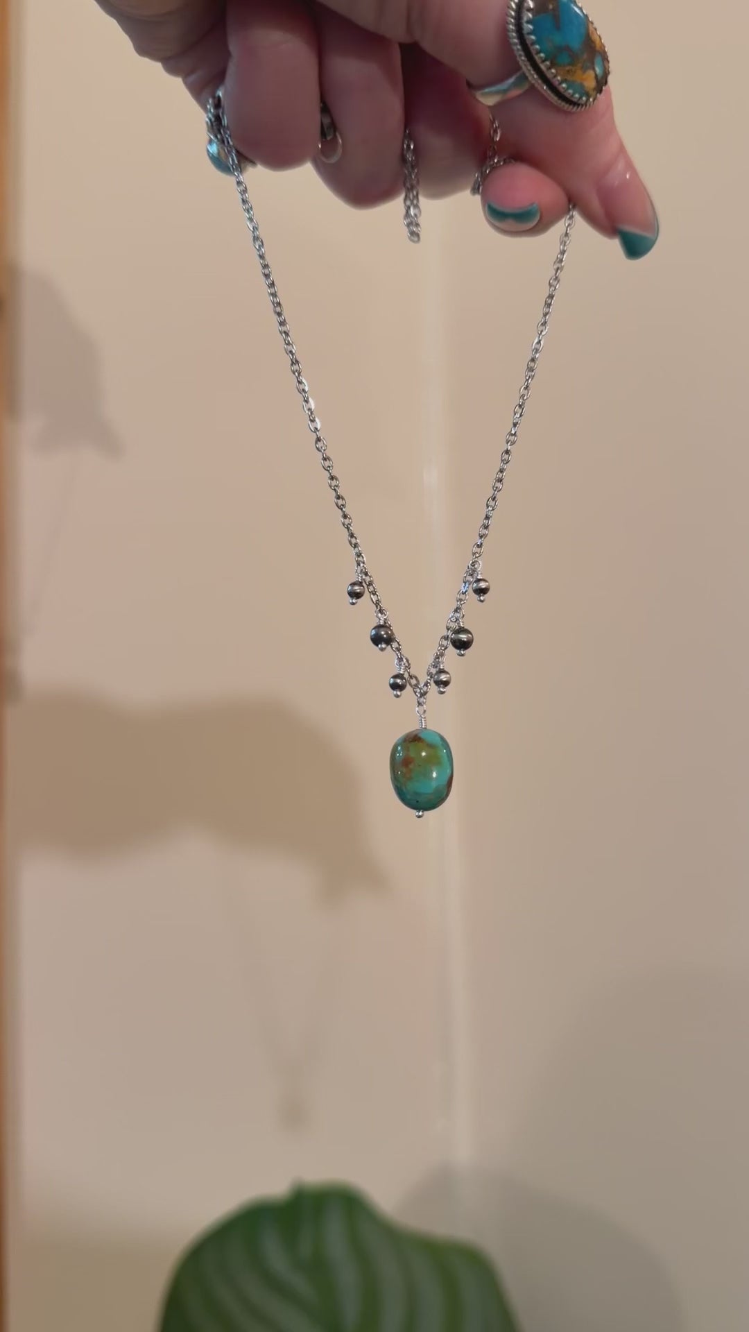 Kingman Pearl Fancy Necklace