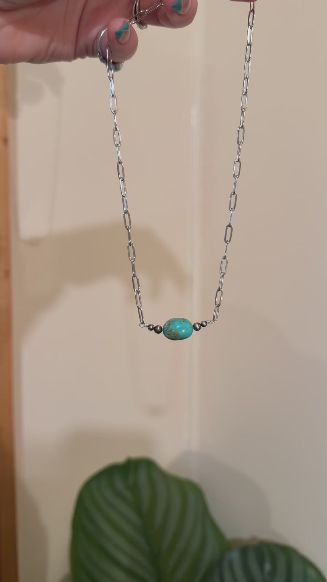 Kingman Pearl Choker